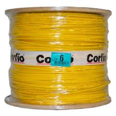 CABO FLEXÍVEL 750V 6MM AMARELO BOBINA 500M CORFIO