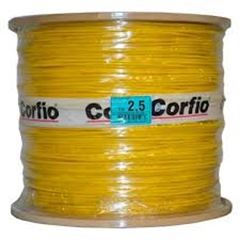 CABO FLEXÍVEL 750V 2,5MM VERDE/AMARELO BOBINA 900M CORFIO
