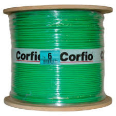 CABO FLEXIVEL 1KV HEPR 25MM VERDE CORFIO