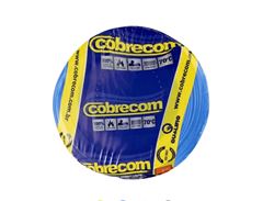 CABO FLEXÍVEL 750V 6MM AZUL ROLO 100M COBRECOM