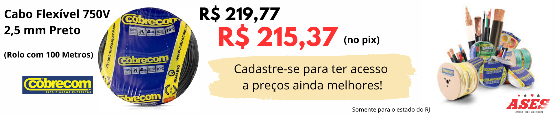 Cabo Flexível 750v