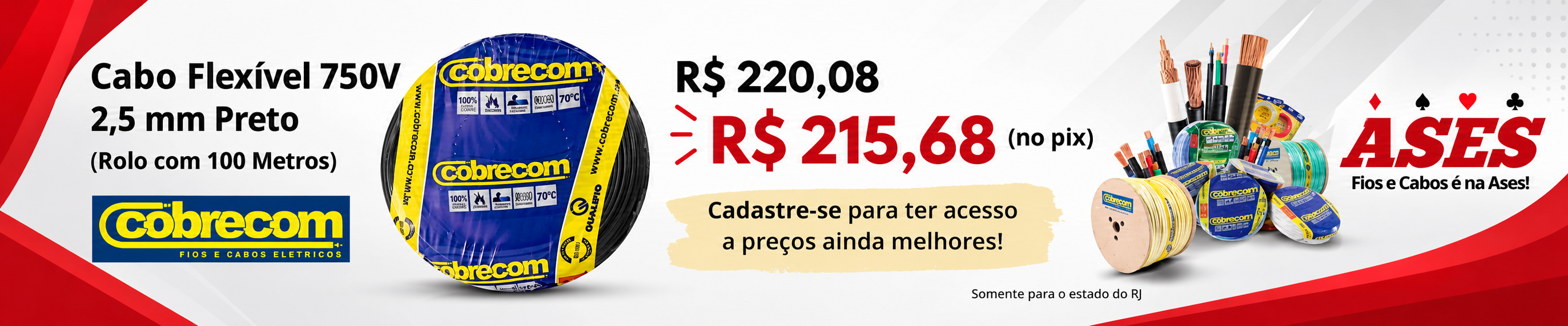 Cabo Flexível 750v